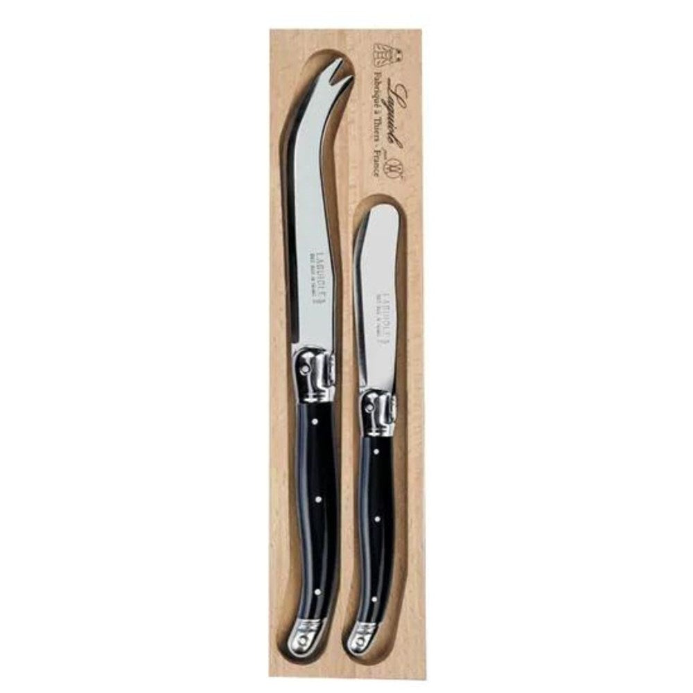 Andre Verdier Laguiole Cheese Knife/Spreader Set