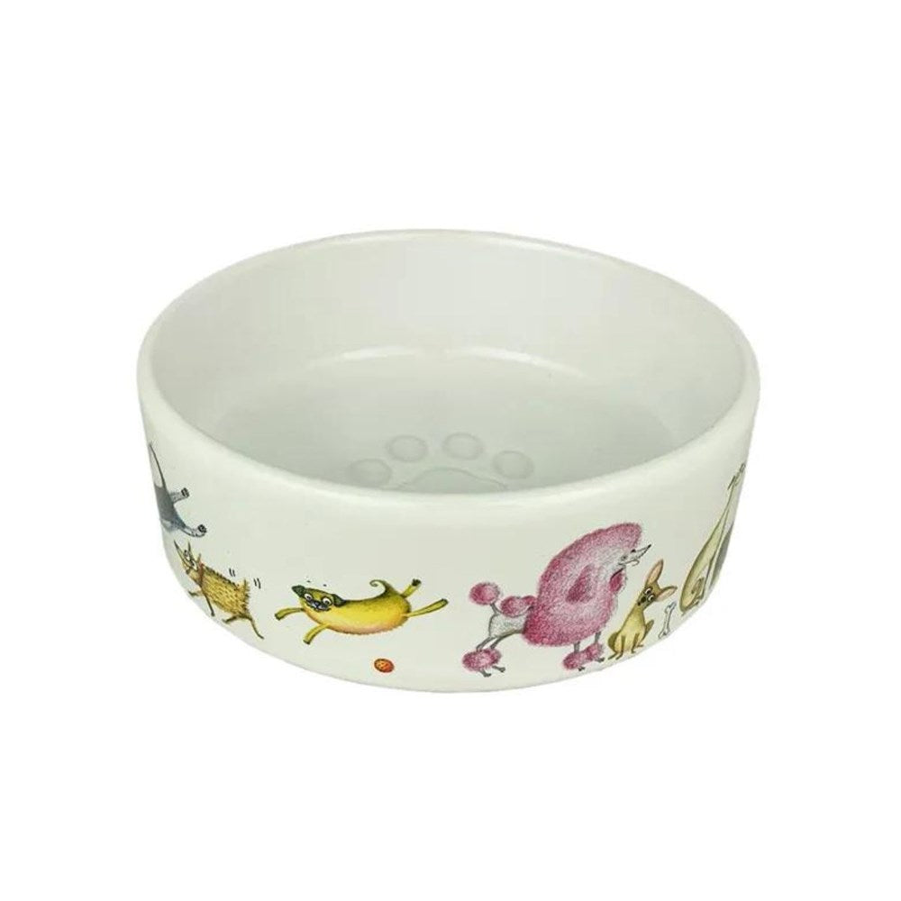 BIA Cordon Bleu Wags To Whiskers Dog Bowl - Small