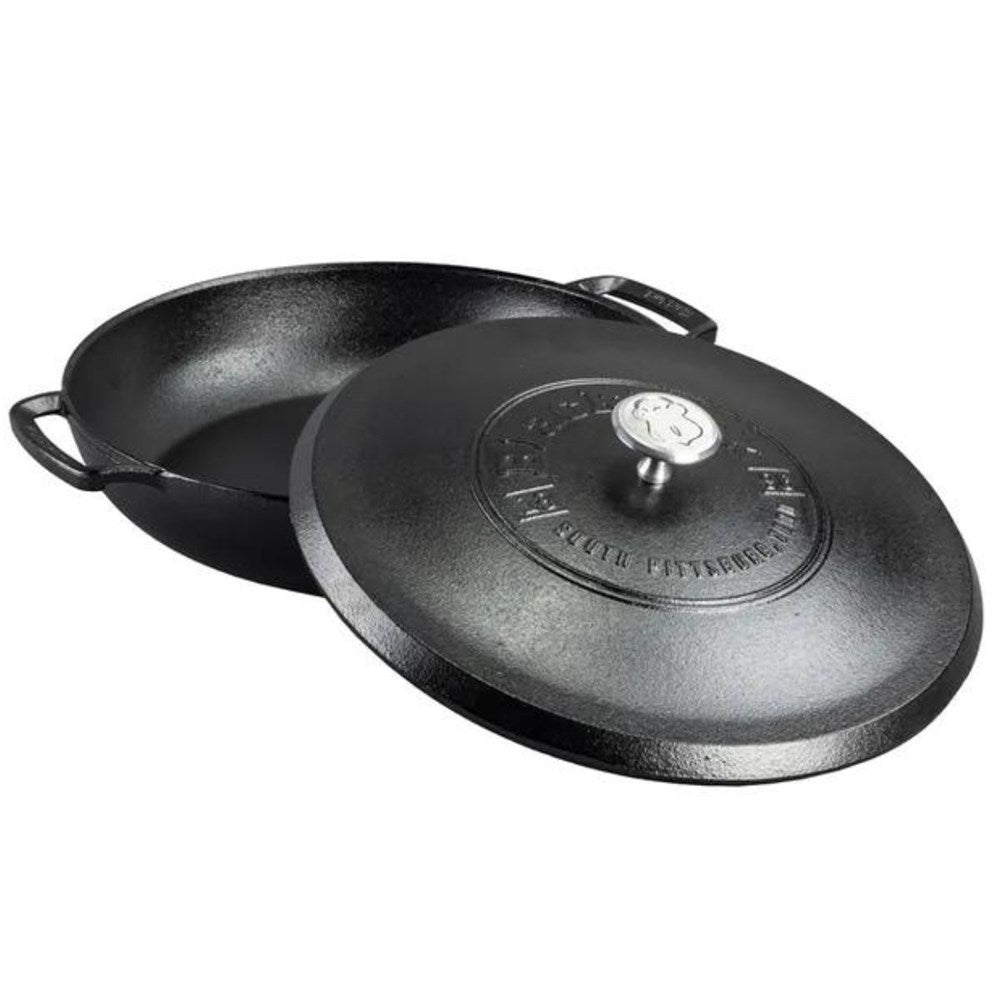 Lodge Cast Iron Blacklock Braiser with Lid - 3.7L