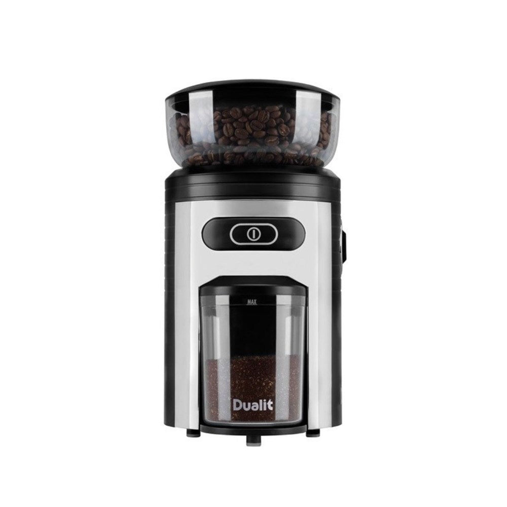 Dualit Burr Coffee Grinder - Black Chrome