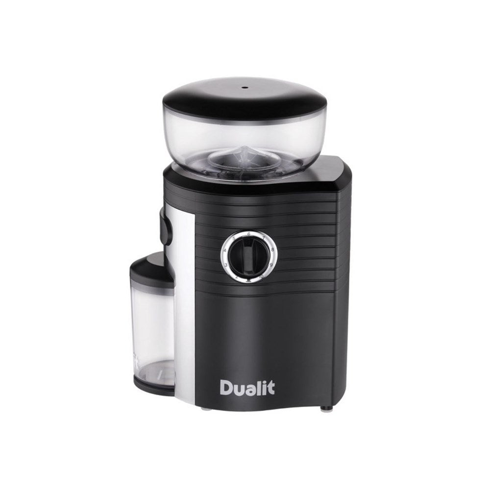 Dualit Burr Coffee Grinder - Black Chrome