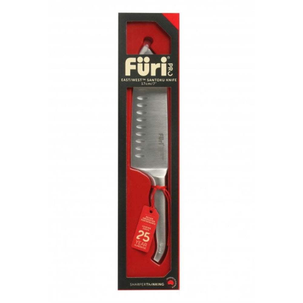 Furi PRO East West Santoku Knife - 17cm