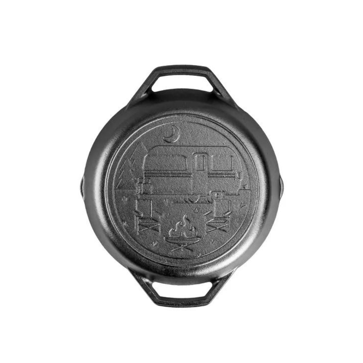 Lodge Cast Iron Wanderlust Skillet Camper - 26cm x 5cm