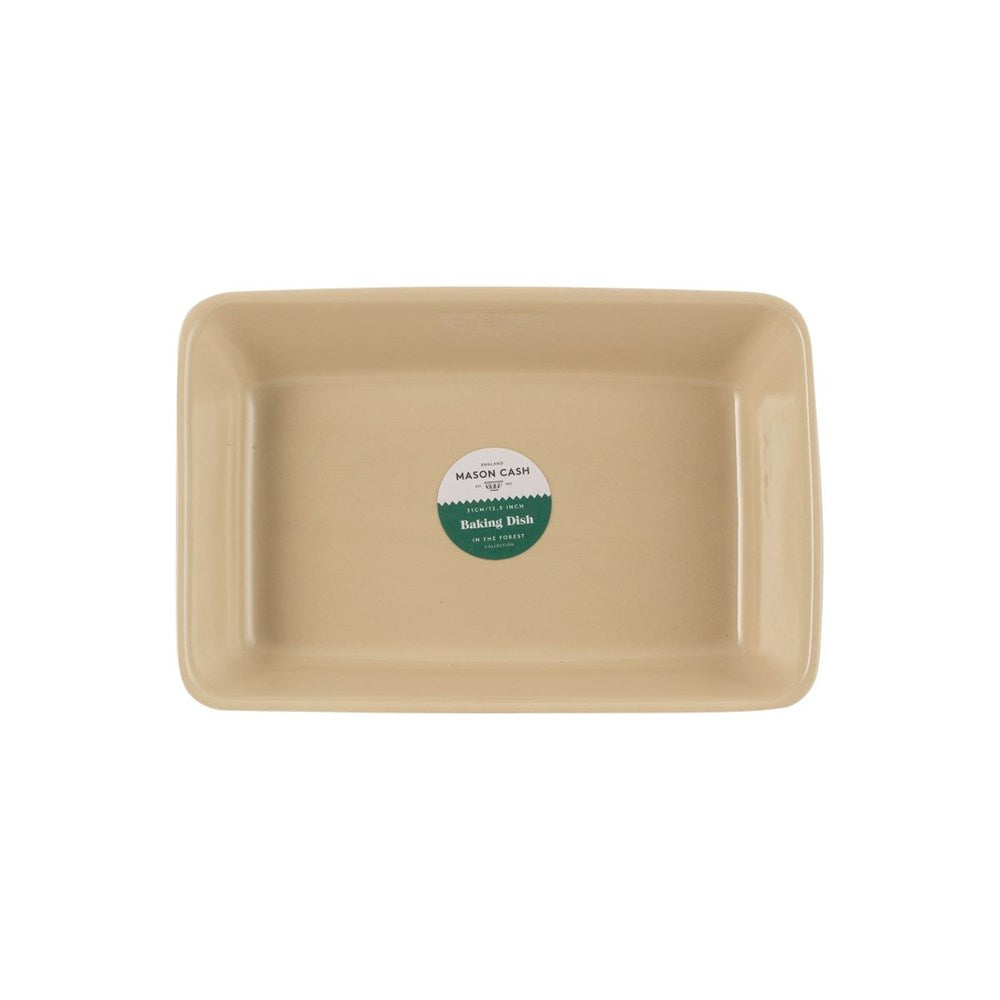 Mason Cash 'In The Forest' Rectangular Baker - Natural 31cm