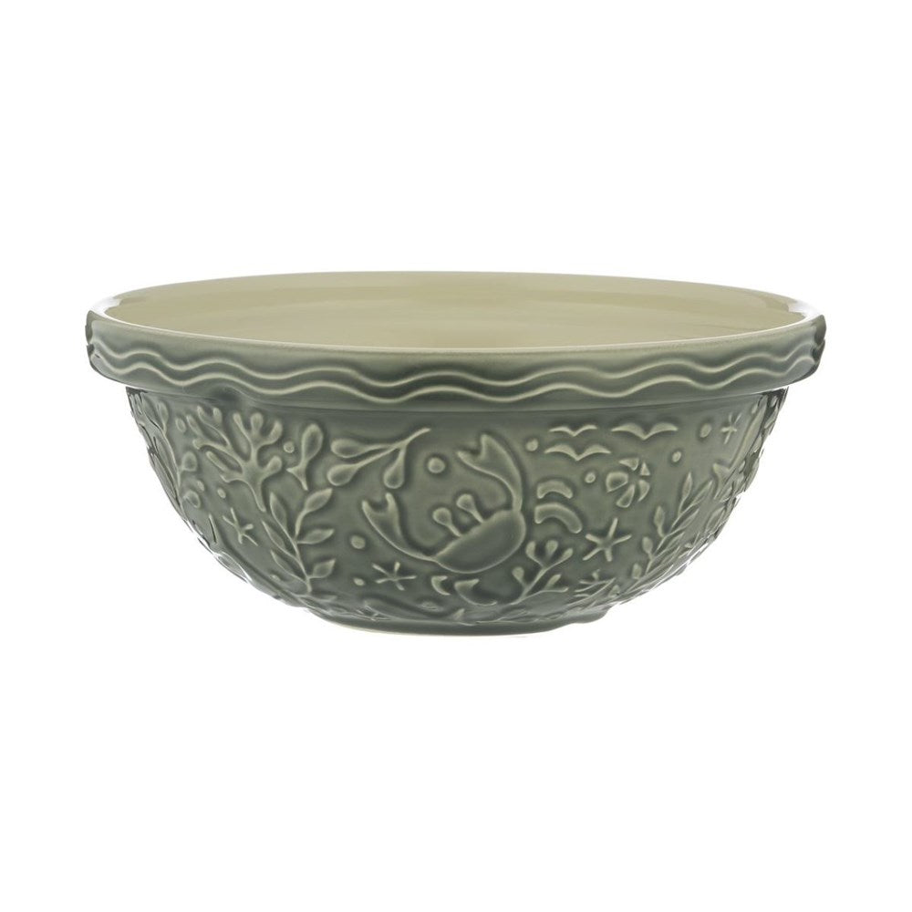 Mason Cash 'Nautical' Mixing Bowl - Green with Crabs 26cm