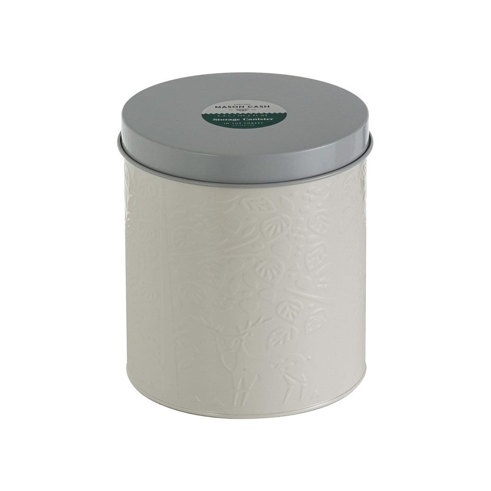 Mason Cash 'In The Forest' Steel Medium Storage Container White - 3.3L