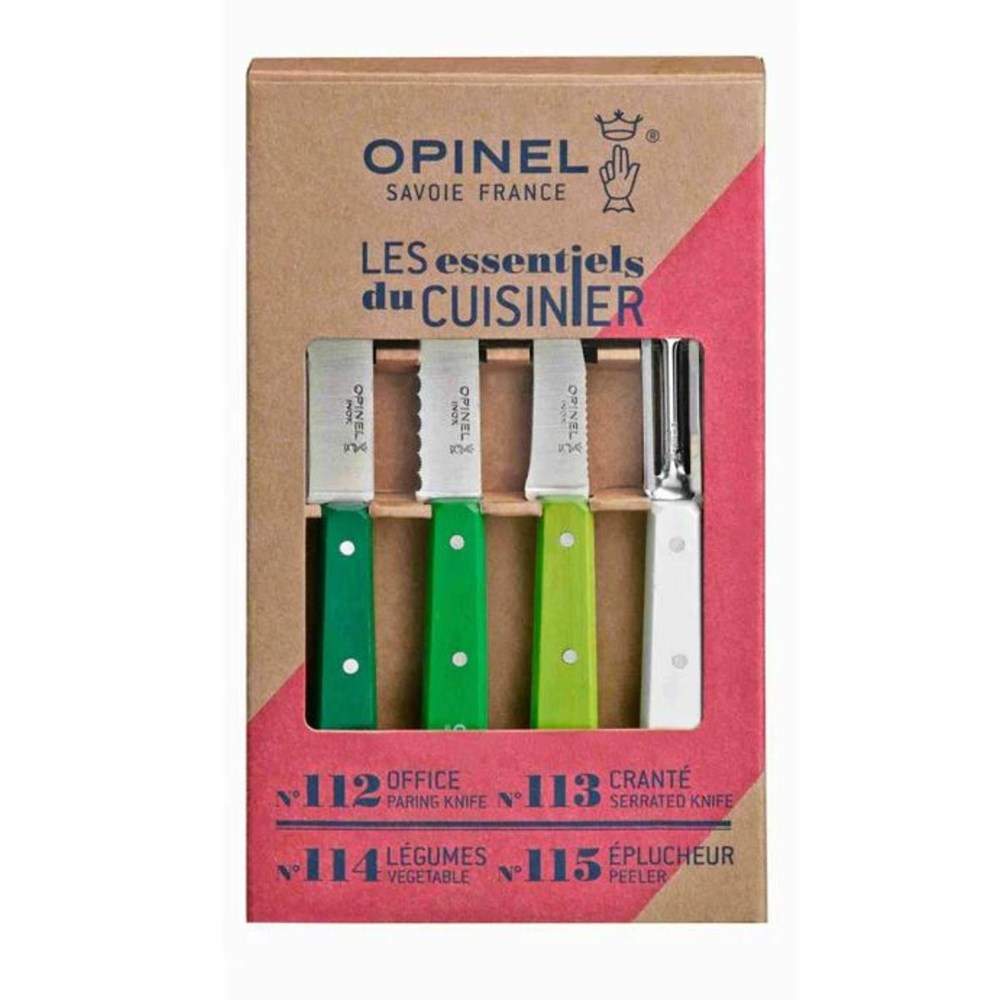 Opinel Essential Knives - Set of Four