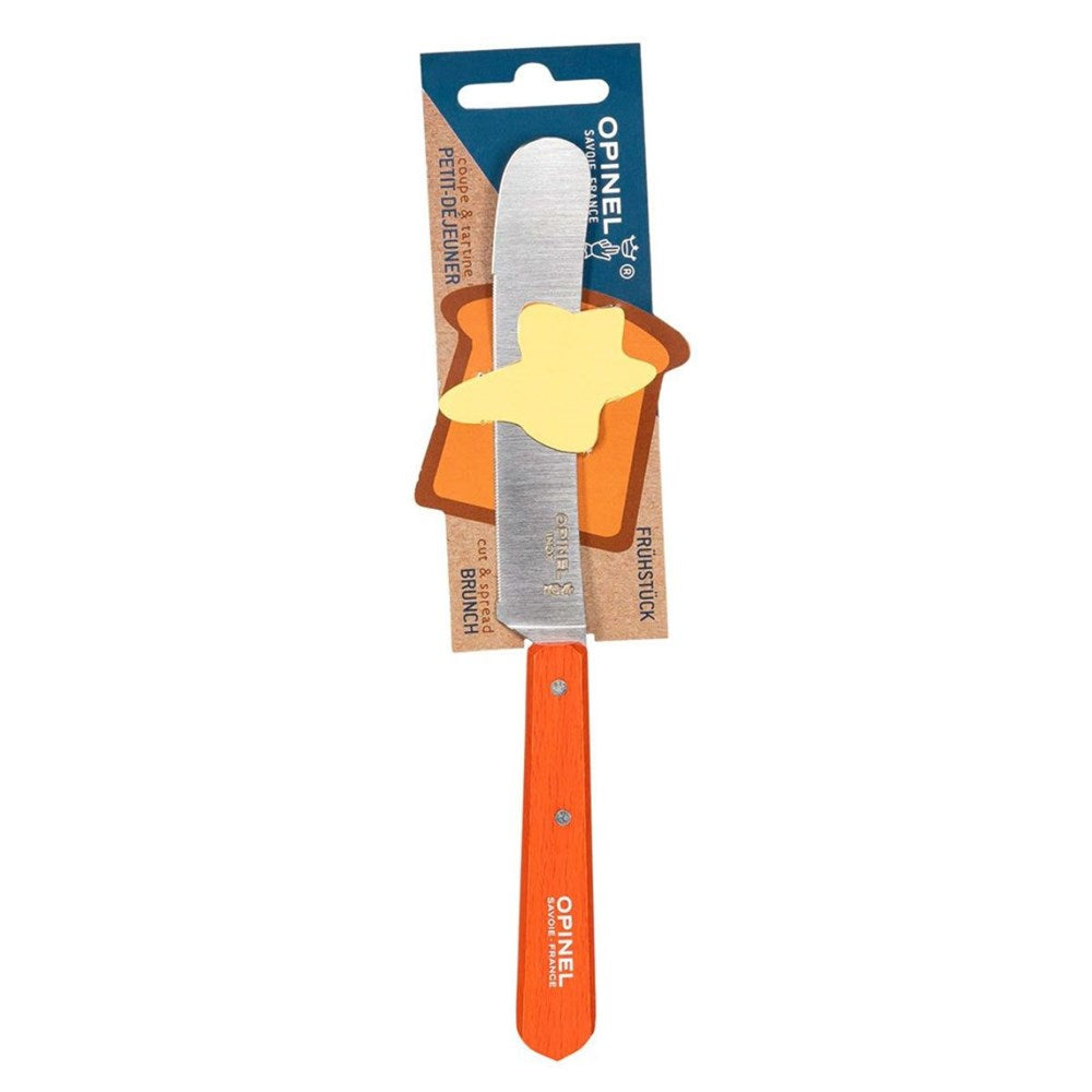 Opinel Breakfast Spreading Knife - Orange