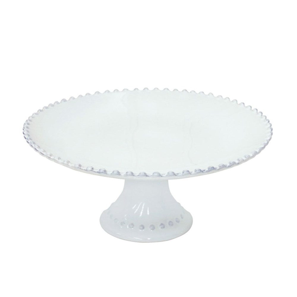 Costa Nova Pearl Cake Stand - White