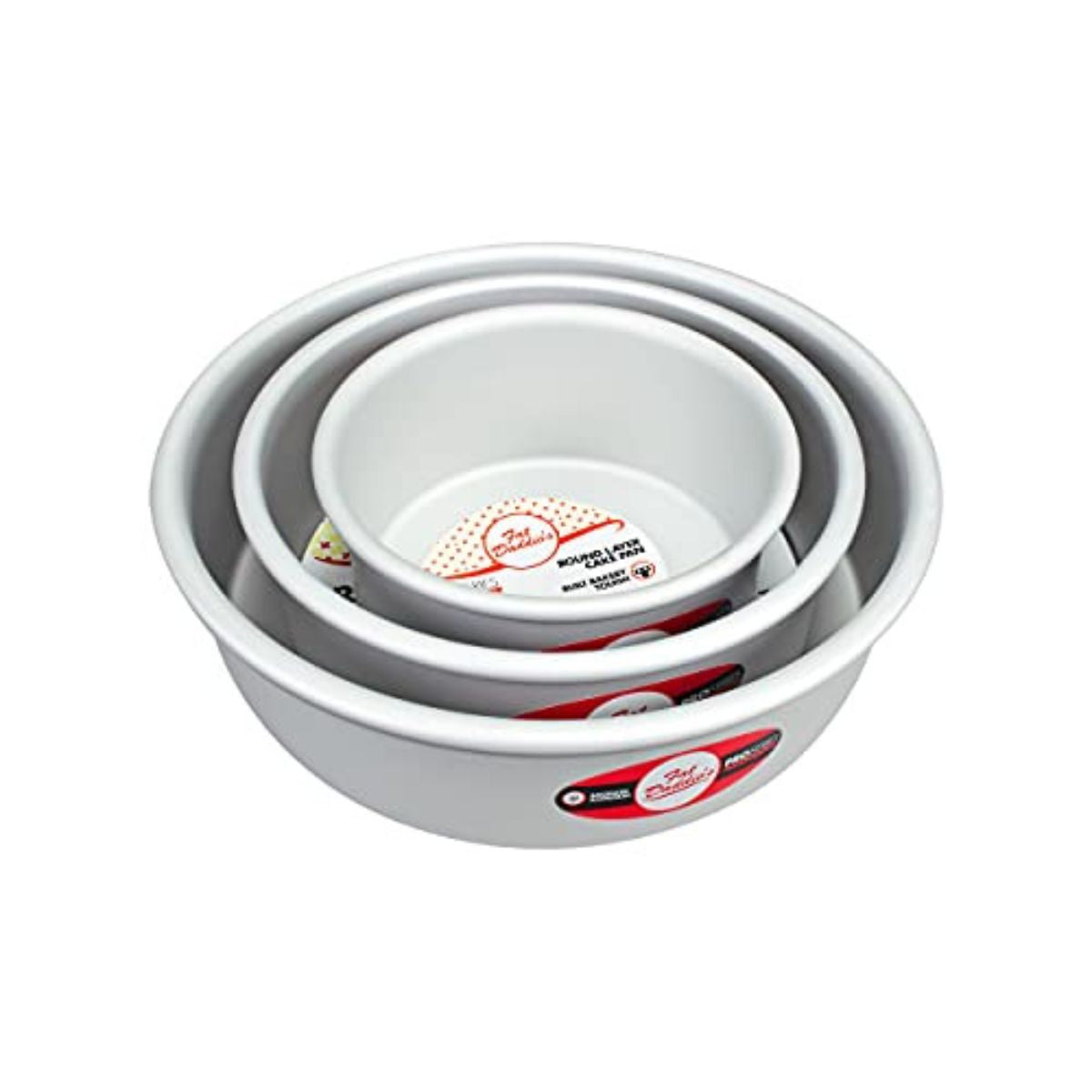 Fat Daddios Round Solid Bottom Cake Pan - 3 inch deep