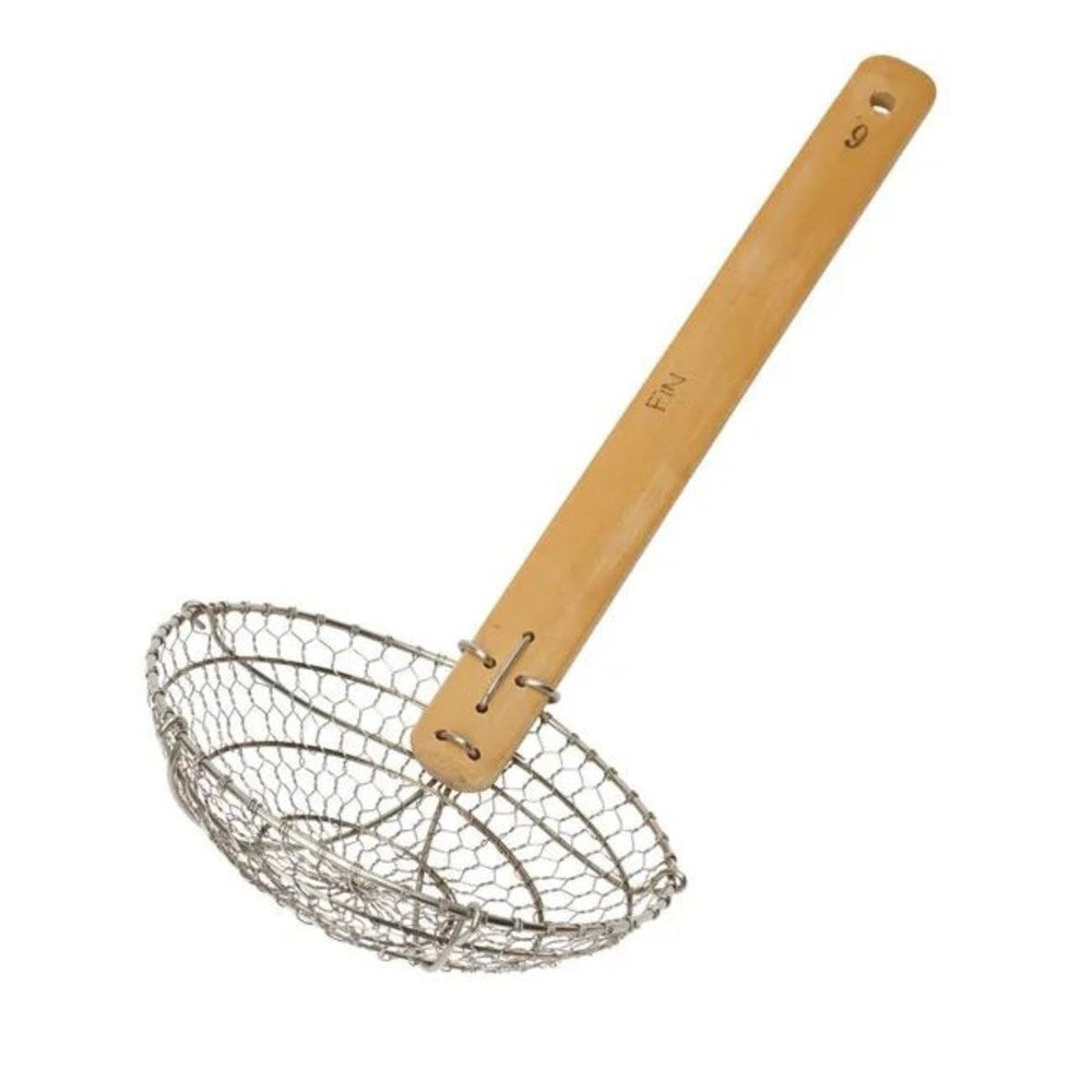 Dexam School Of Wok Metal Strainer - 38cm