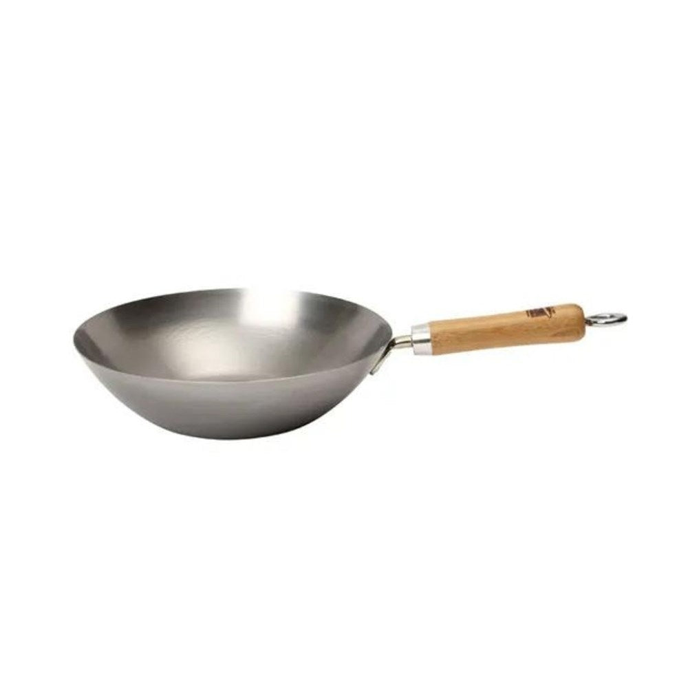 Dexam Wok Star Carbon Steel Wok - 27cm