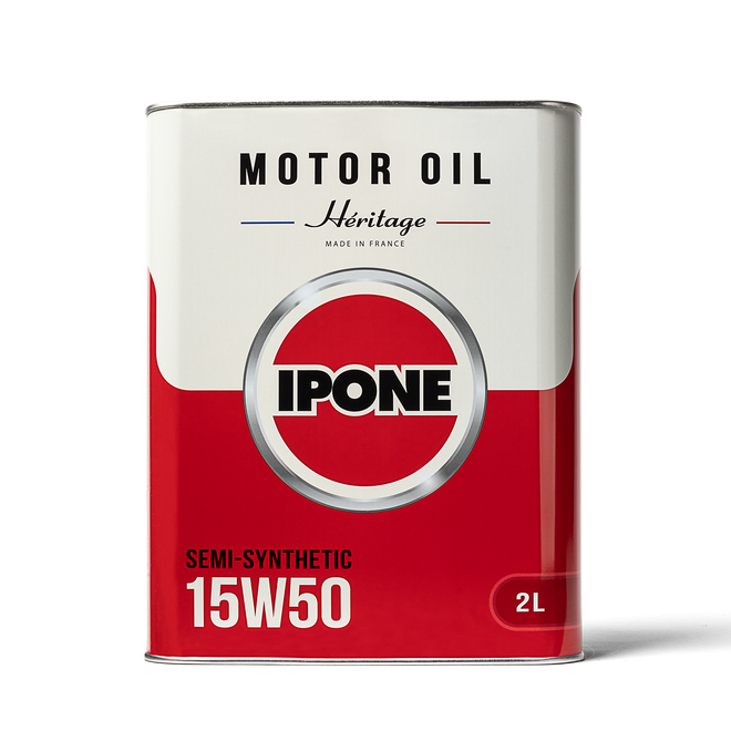 Bidon héritage 15W50 huile moteur moto ipone