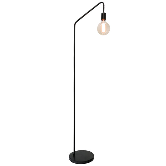 Magistraat Boos lood Industrial Arc Table Lamp - Black – Interior Collective