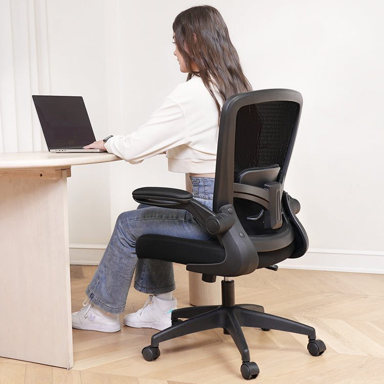 AMZFUN Office Chair, Ergonomic Desk Chair with Lumbar Support