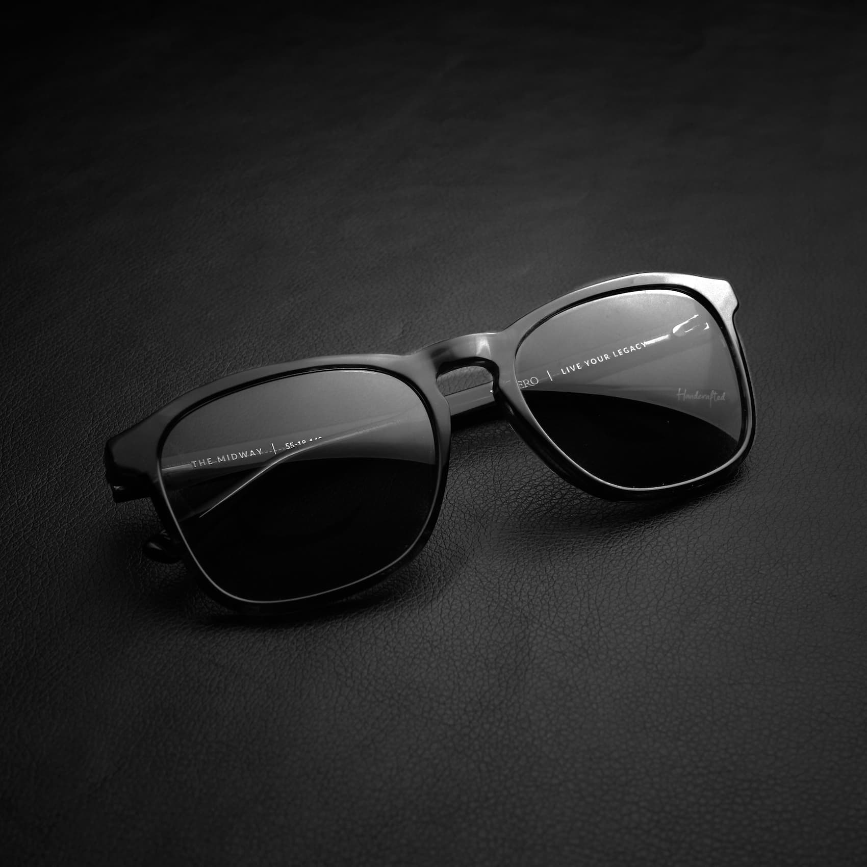 Men's Sunglasses - The Midway - Black Smoke