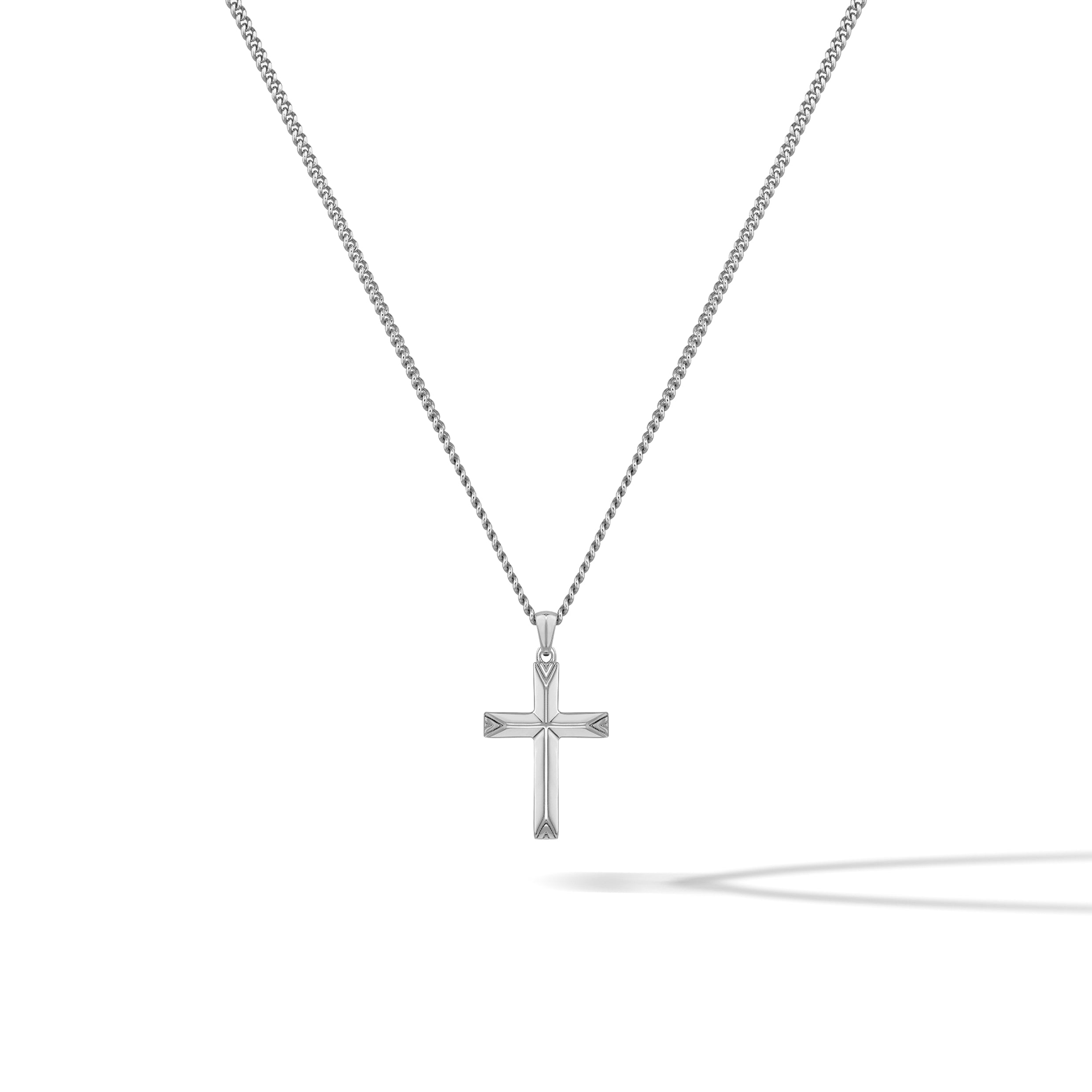 Image of Cross Pendant - Sterling Silver