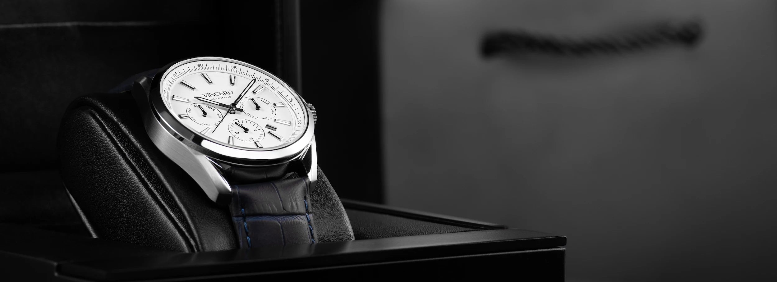 Nothing like the minimalist watches you’re used to seeing, our silver watches for men are bold, eye-catching, and designed to make you feel unstoppable.