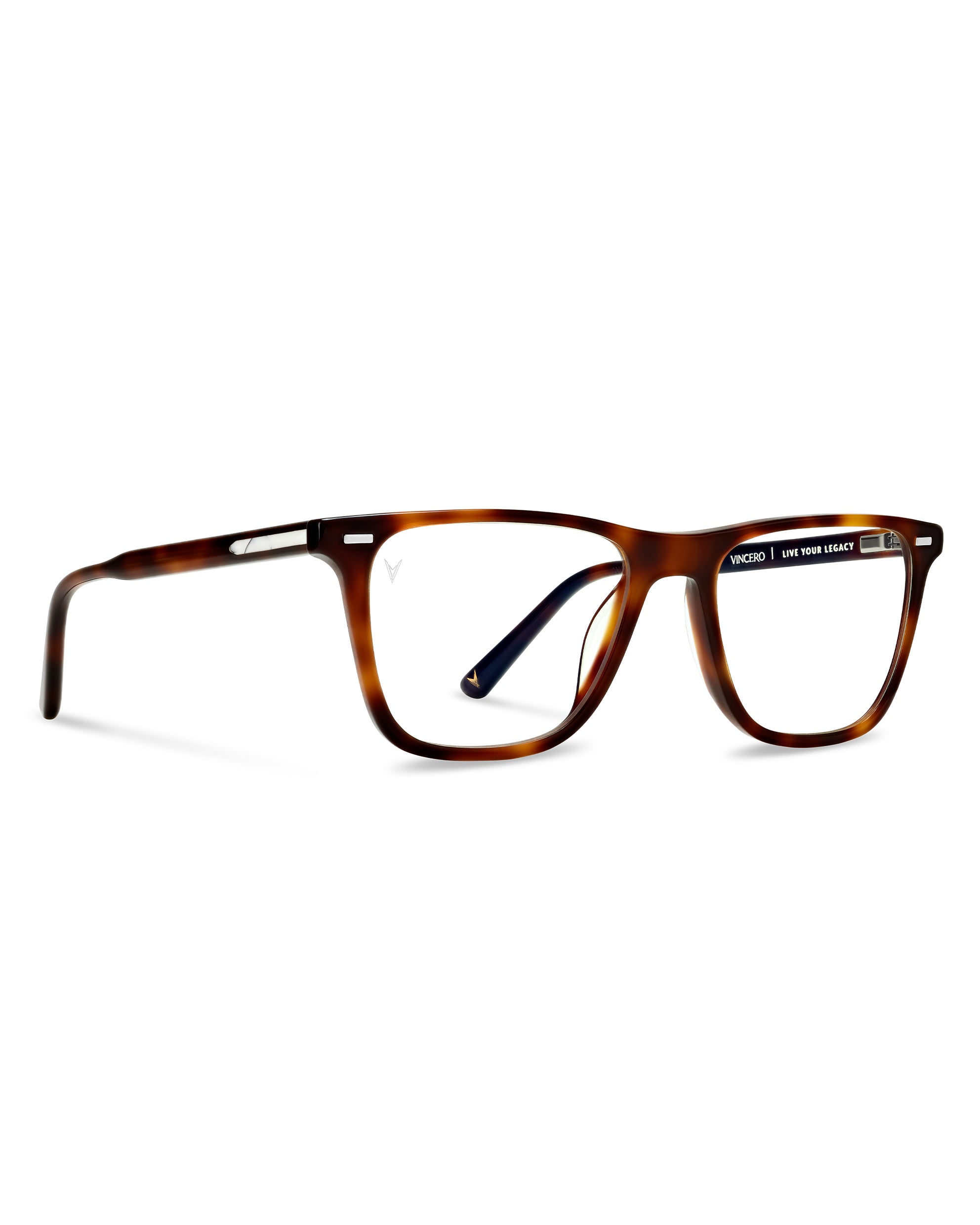 Men’s Blue Light Glasses - The Atwater - Rye Tort | Vincero Collective