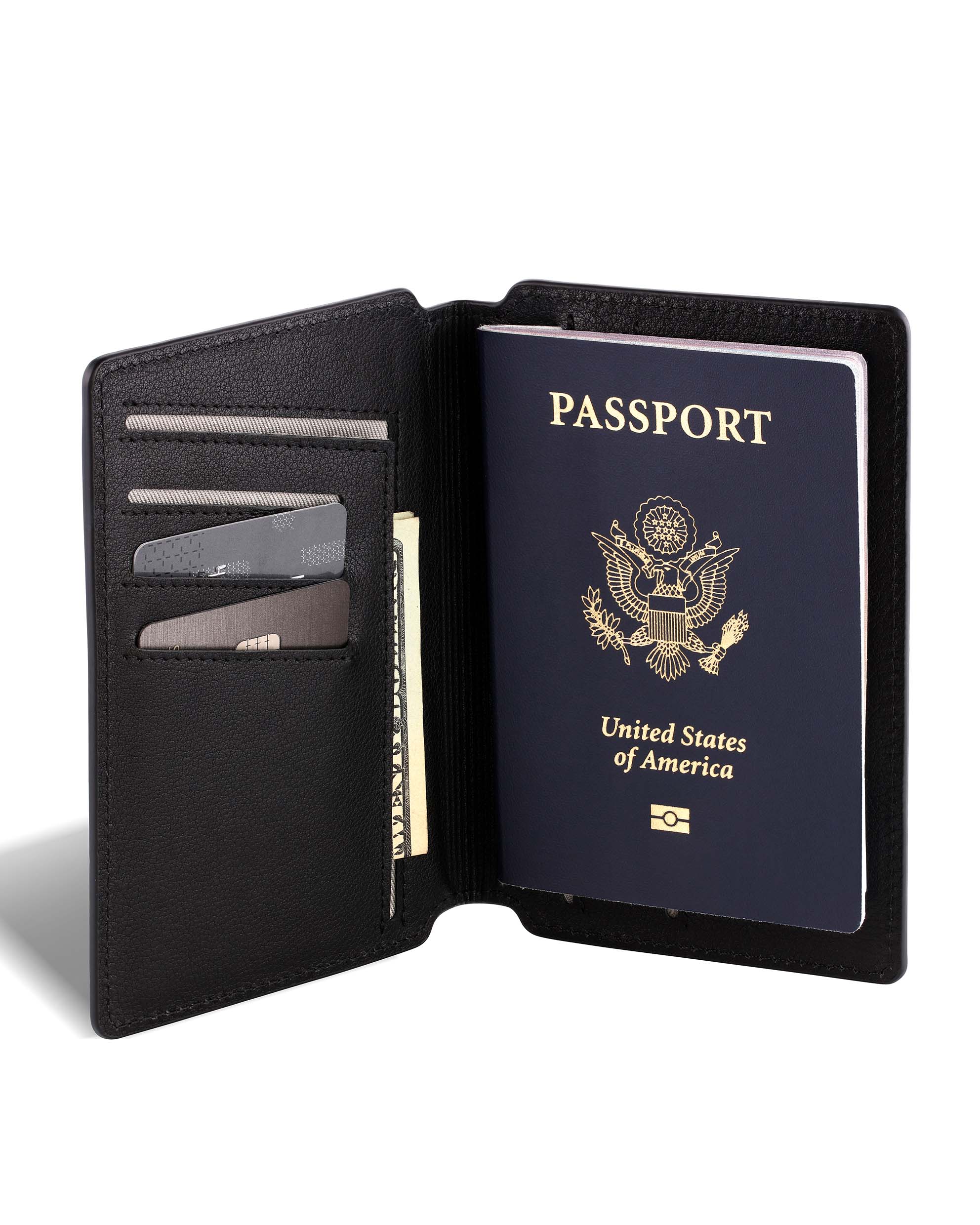 The Passport Wallet - Black | Vincero Watches & Vincero Collective