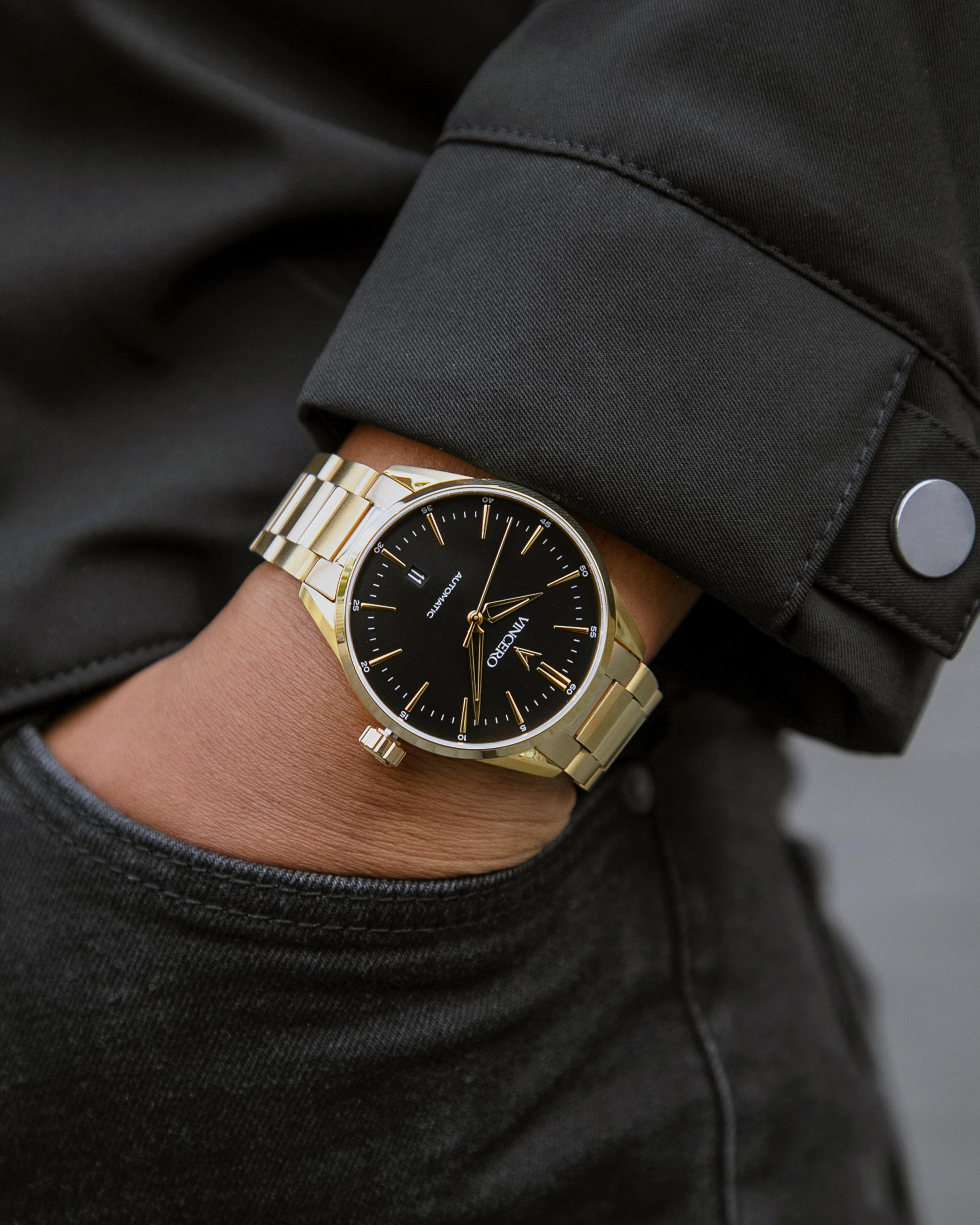 The Hitch - Black/Gold, Vincero Watches