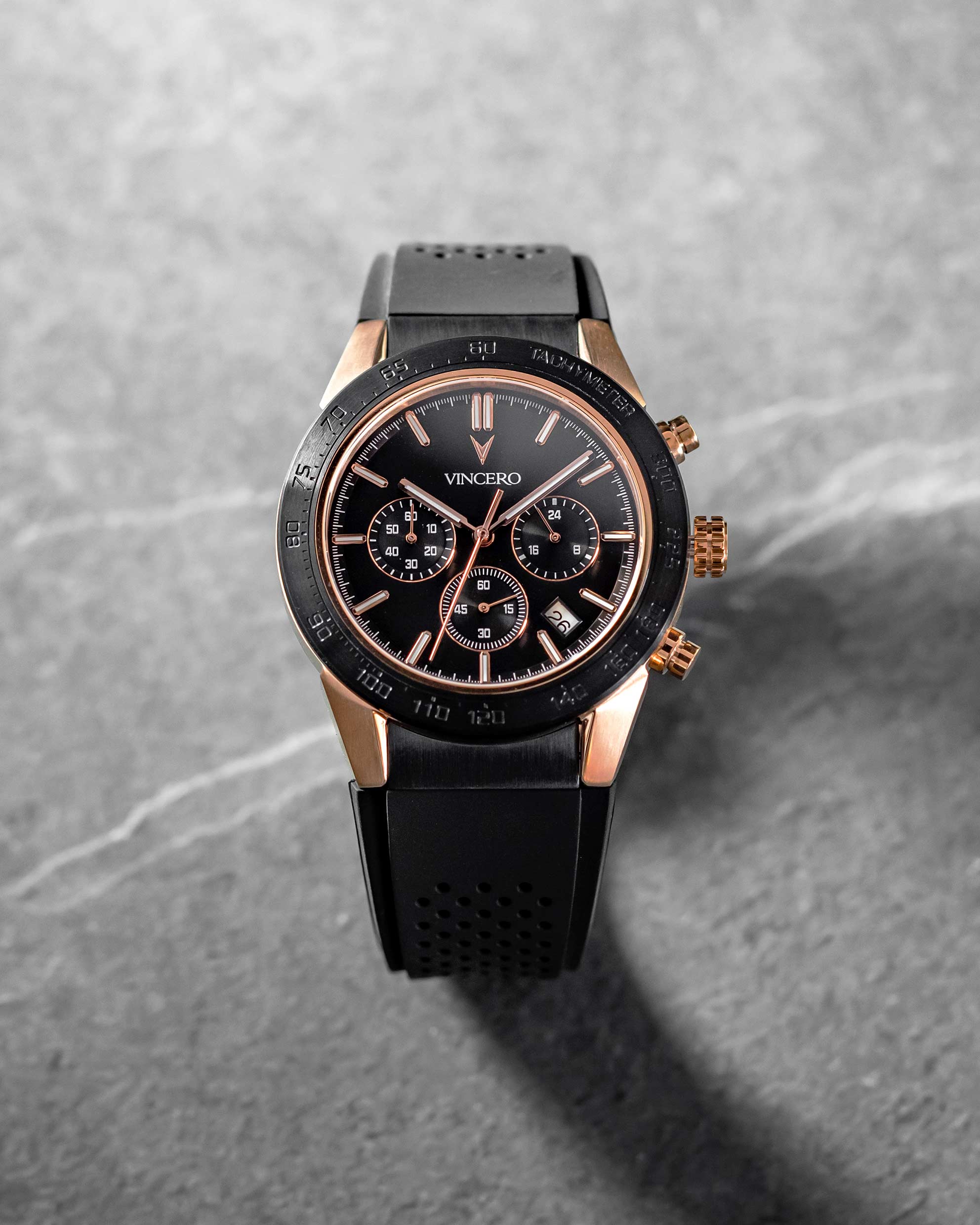 Men's Chronograph - Rose Gold, Vincero Watches