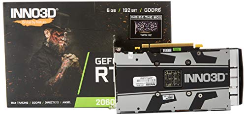 INNO3D GEFORCE RTX 2060 Twin X2 6GB GDDR6 192-bit Gaming Graphic