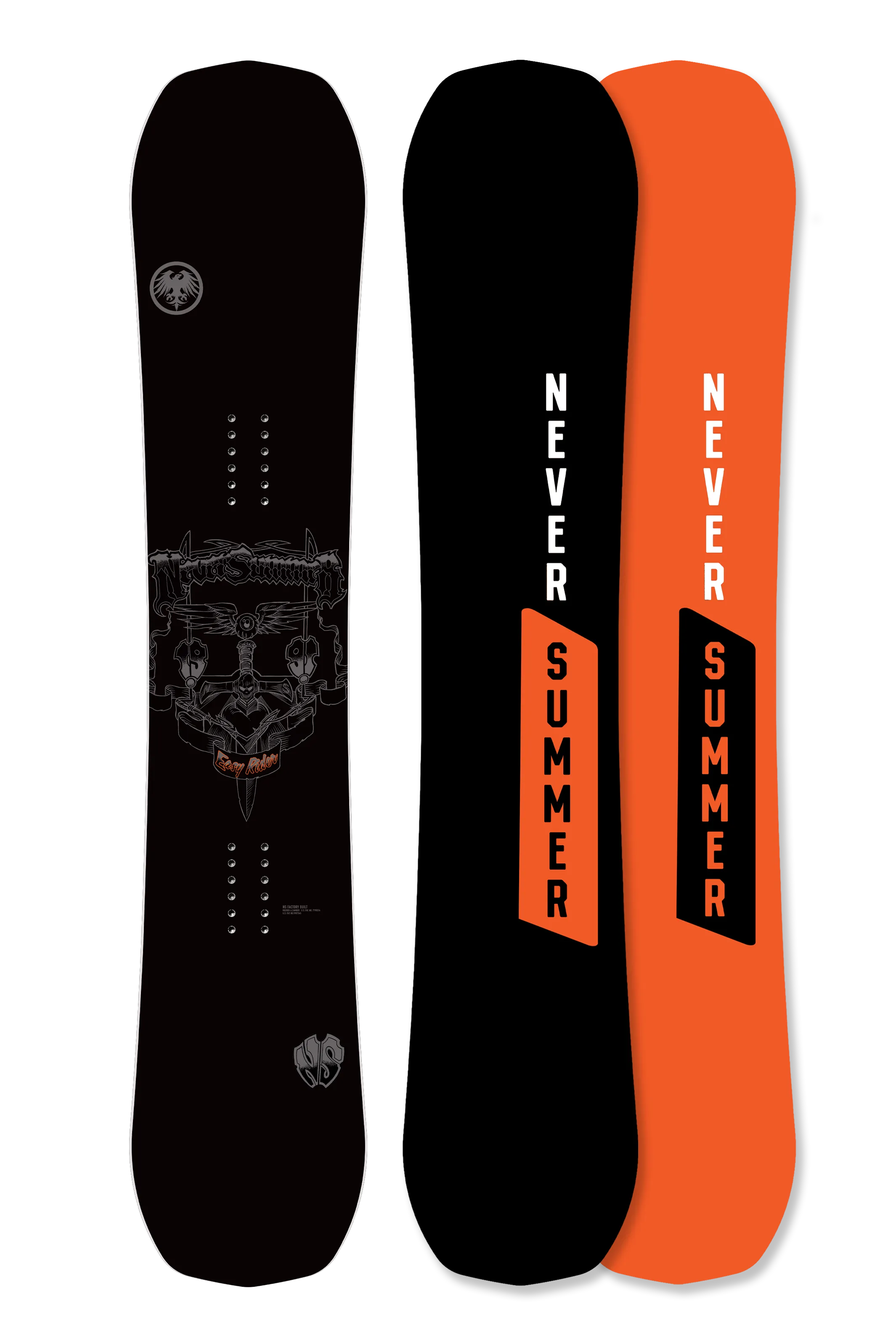 2024 Limited Triple Camber Easy Rider Snowboard (Dark Side Edition)
