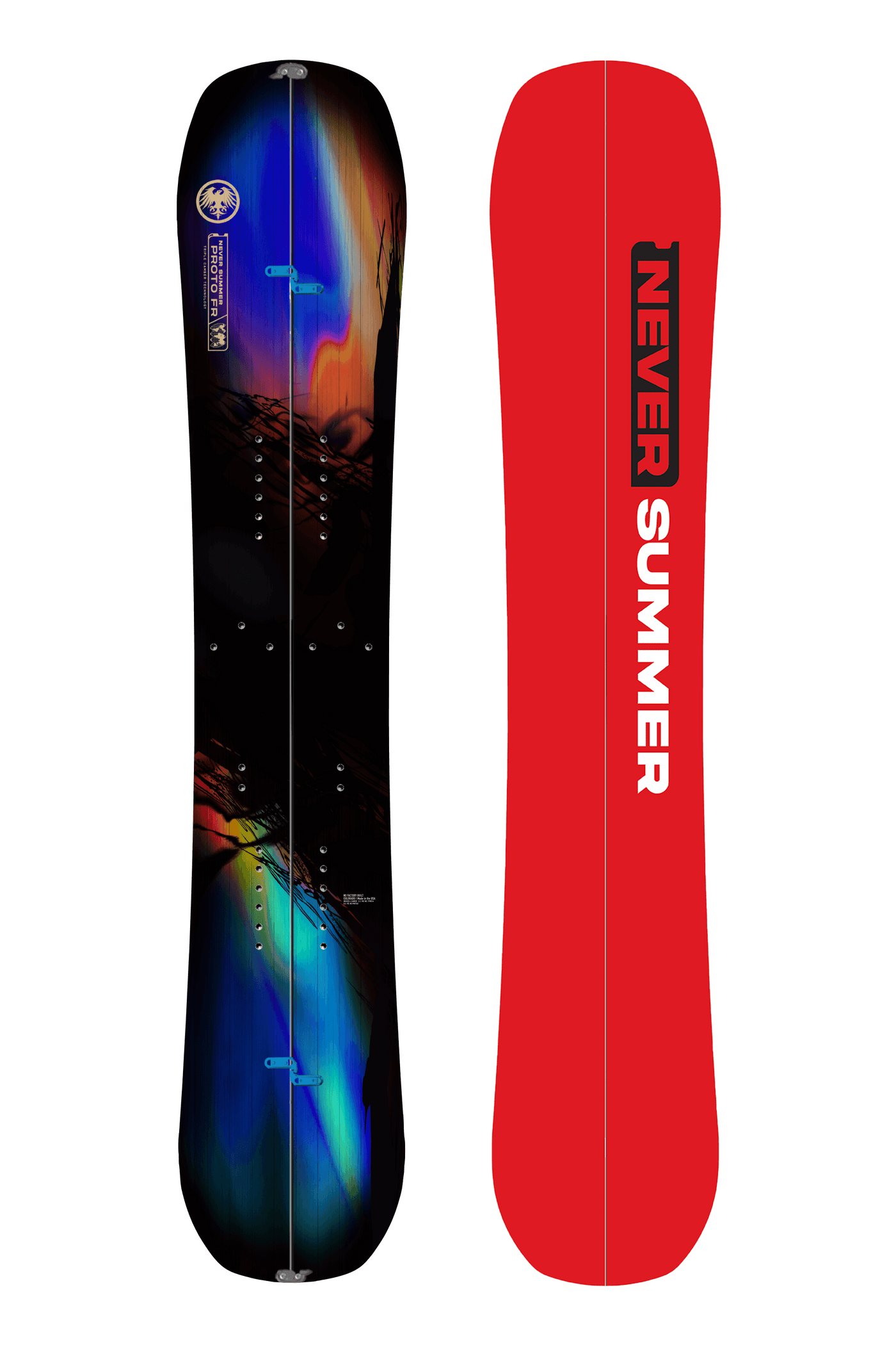 Mordrin R Keer terug Men's 2023 Proto Splitboard | Never Summer – Never Summer Snowboards