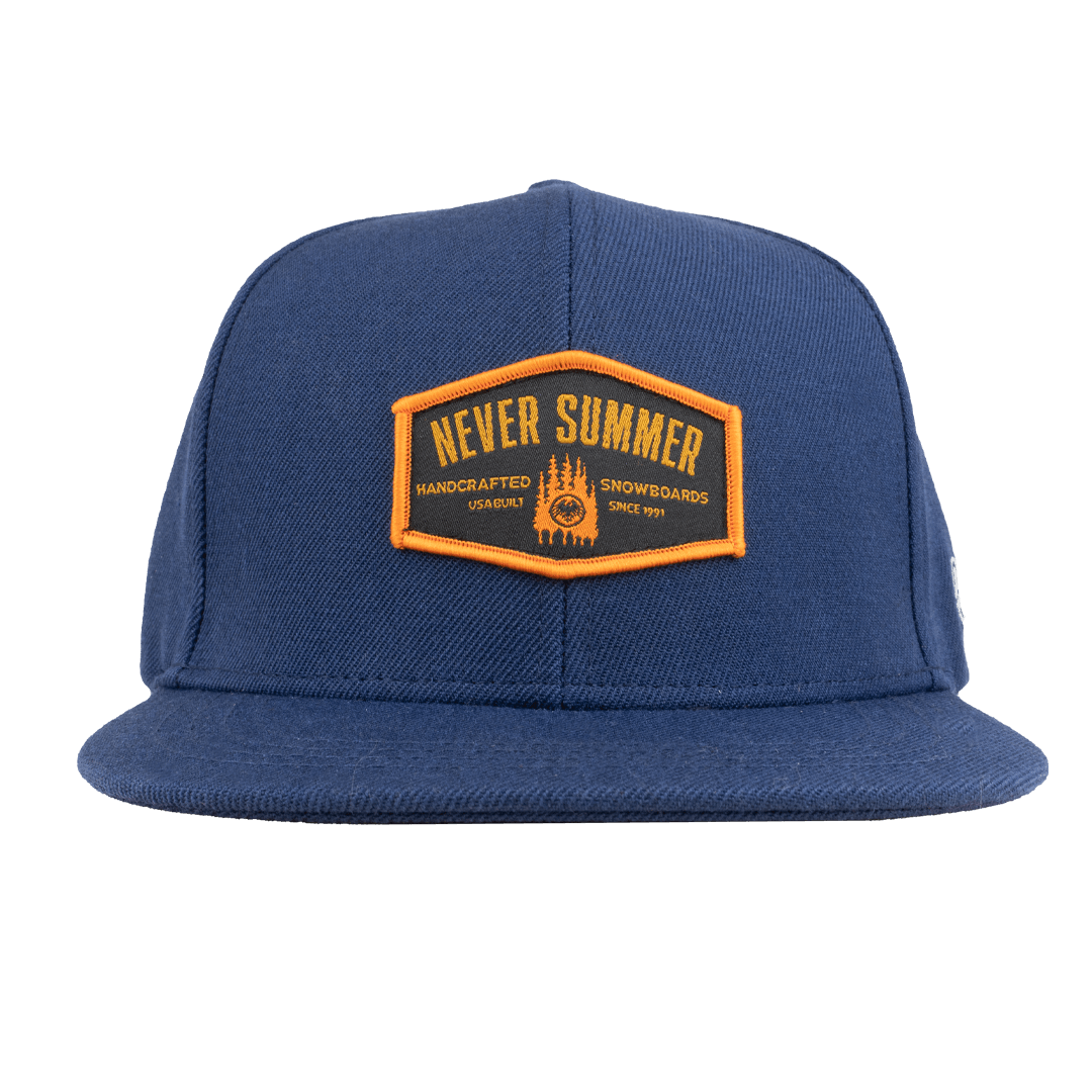 Snowboards Never Never Logo Hats Snapback | Summer | Twill Hats Summer