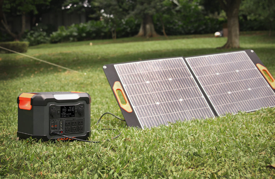 Portable power station & Solar panels