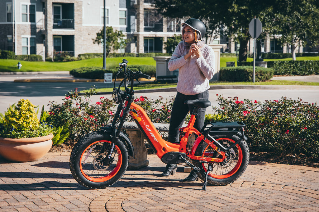 Cyrusher Ovia step-through ebike for easy commute