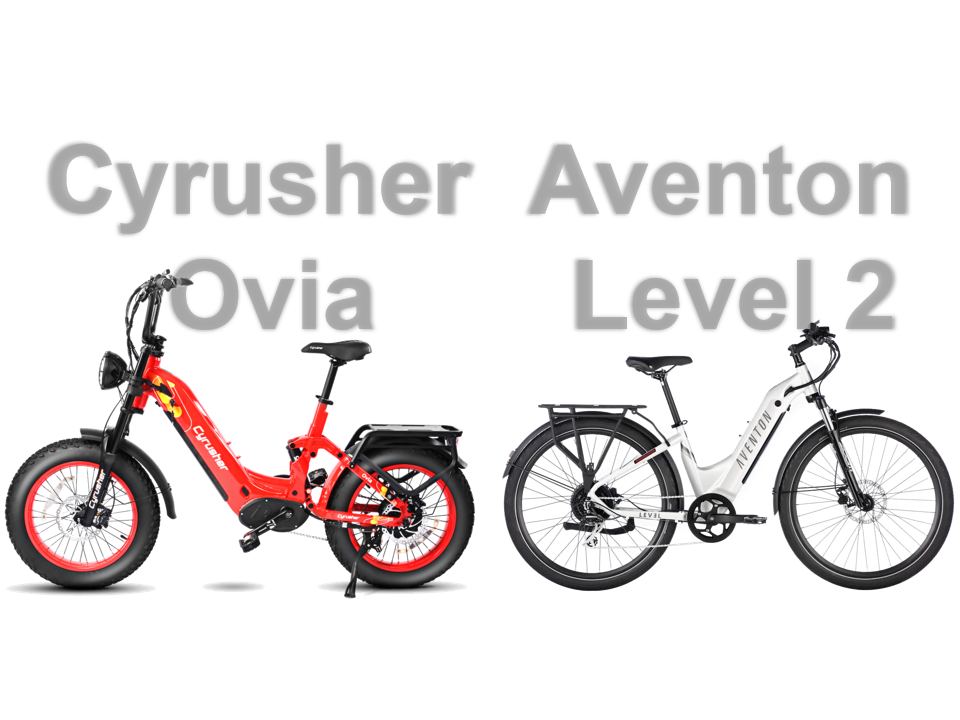 Cyrusher Ovia vs Aventon Level 2