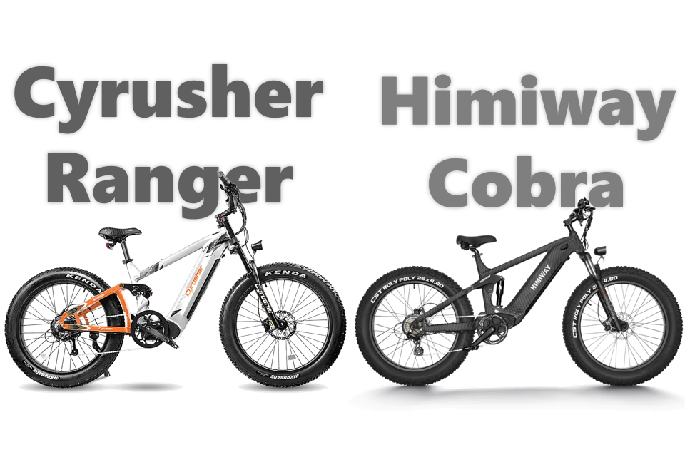 Blog- Bike comparison Cyrusher Ranger Vs Himiway Cobra