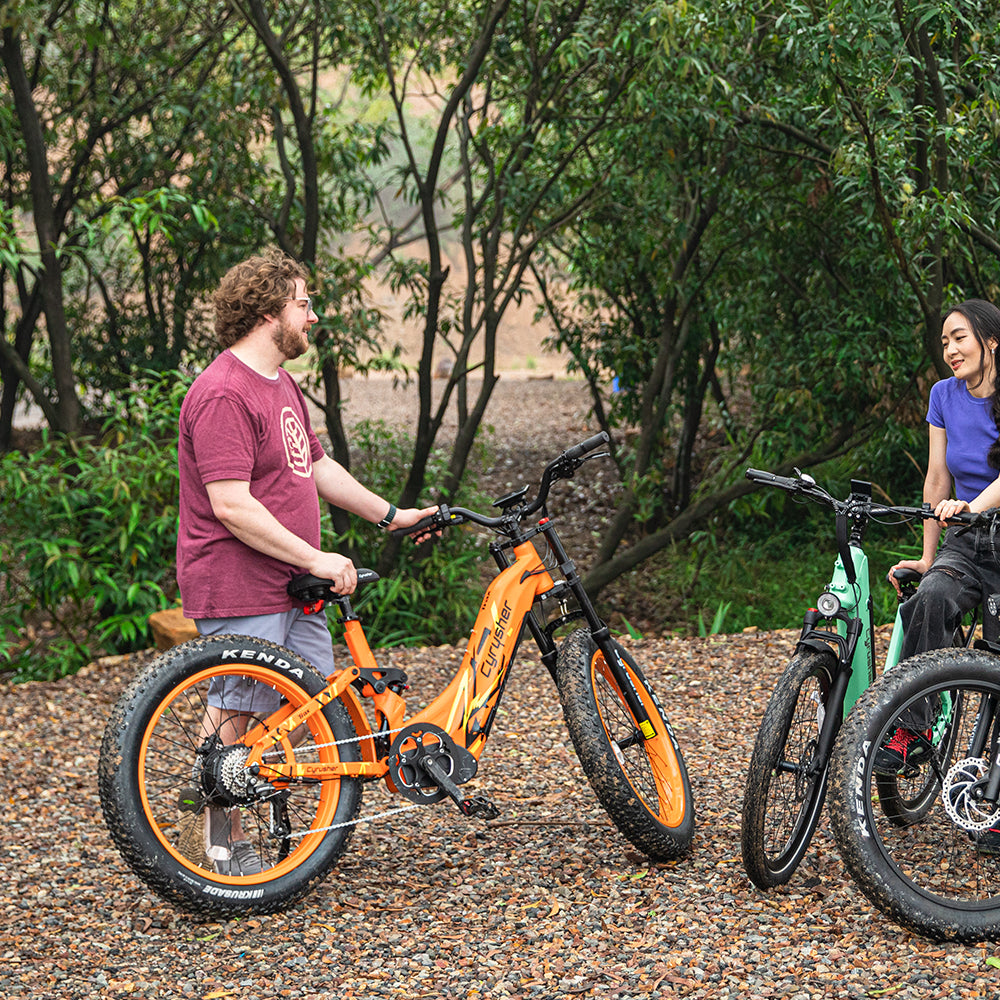 Blog- Enjoy your outdoor ebike riding with your Cyrusher ebike