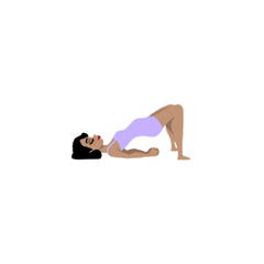 bridge pose for prenatal yoga