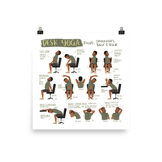 Chair Yoga Chart 