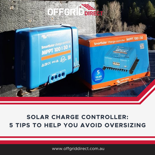 solar charge controller tips to avoid oversizing Facebook promo