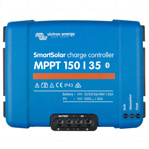 Victron SmartSolar MPPT Charge Controller rated for 35 Amps