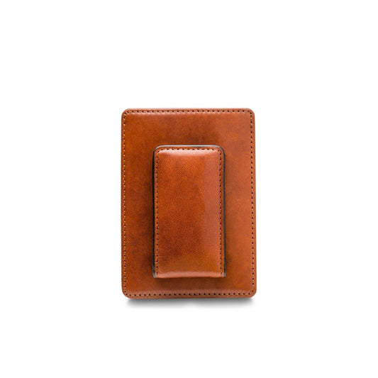 Bosca Deluxe Front Pocket Wallet Old Leather - Cognac