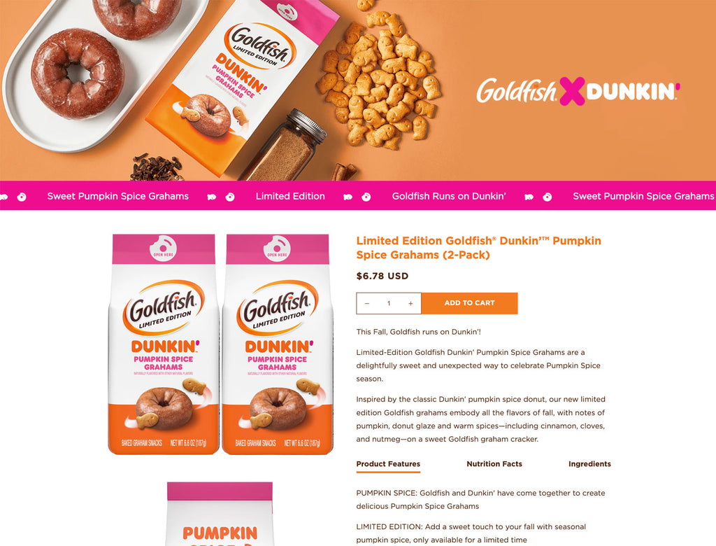 Our Shopify Website Design for Goldfish, Goldfish shopify website, shopify website design, shopify marketplace design