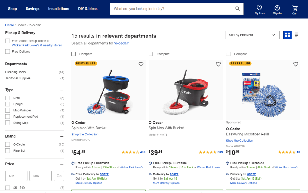 lowes product catalog, add products to lowes catalog, adding products to lowes catalog