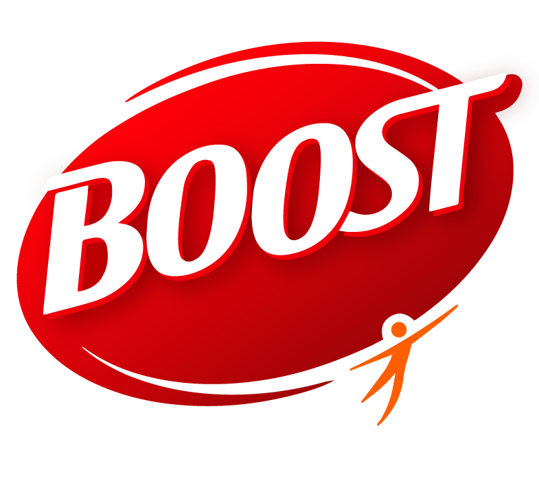 Boost, Boost logo, Boost brand logo, health food product fulfillment, Health food product marketing