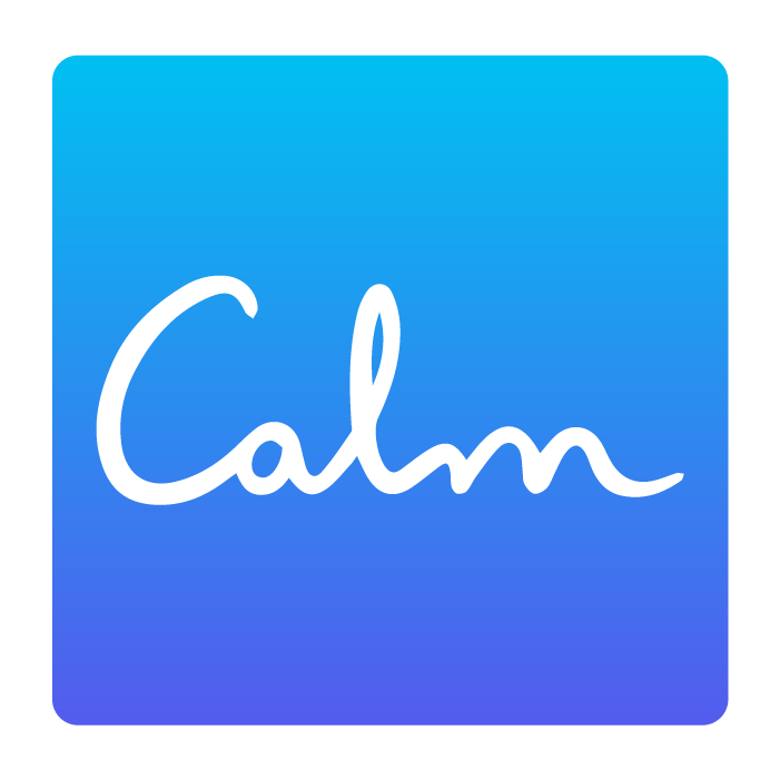 calm, Calm brand Logo, Calm logo