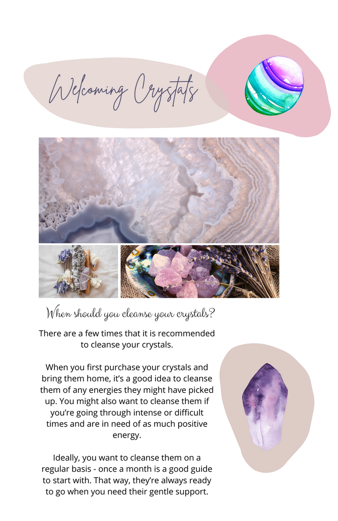Welcoming Crystals