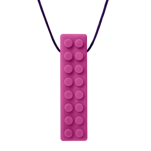 Chewable sales lego necklace