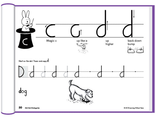 Student Workbook - Kindergarten (Letters And Numbers For Me) - Handwri —  Thinking Toys
