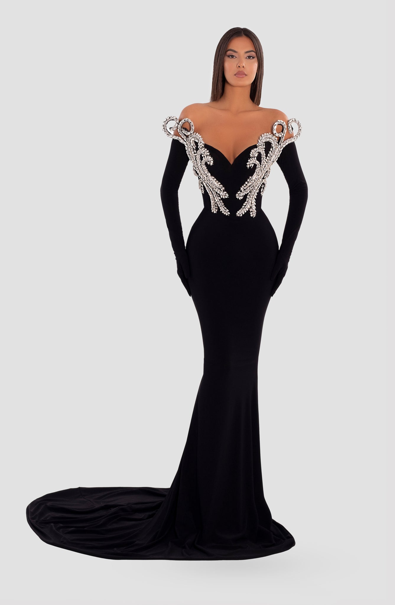 Long Black Dresses