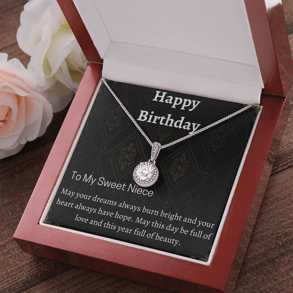 Beautiful Necklace For Tiny Niece's Birthday Gift - Gift Necklace, Birthday Gift Idea, Birthday Gift for someones we loved, Jewelry For Birthday Gift at $39.95 only from Zetira Jewelry