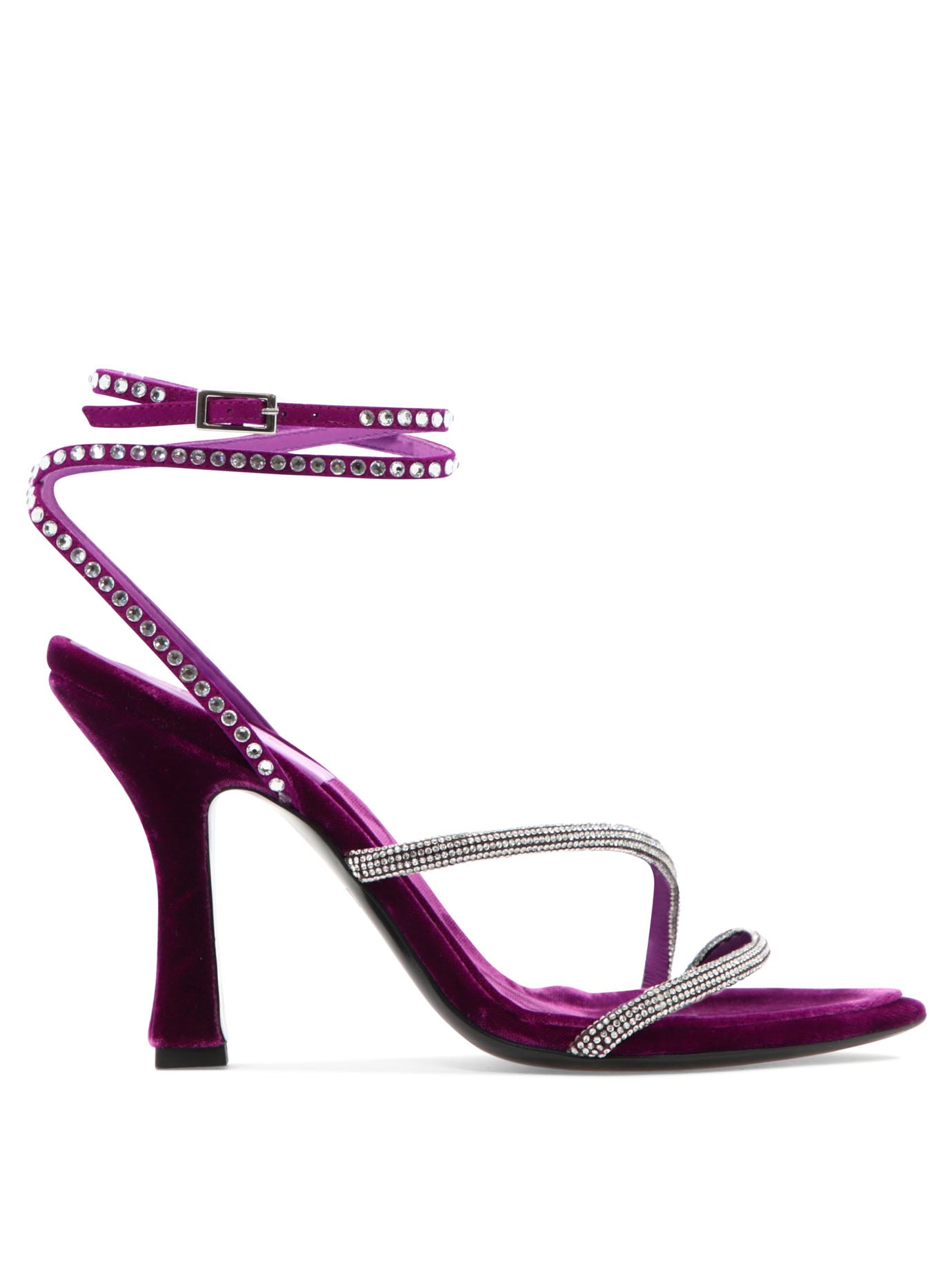 3juin Giglio Syria Sandals In Purple